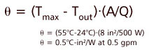 Cold Plate Equation 3